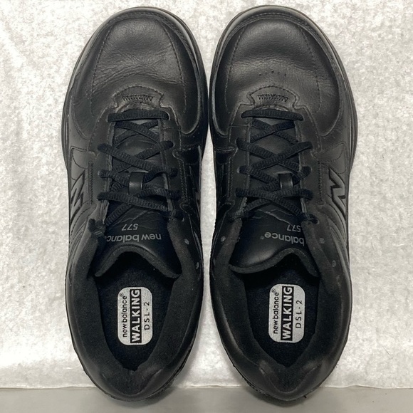 New Balance Womens Black 577 Abzorb Walking Casual Sneakers Shoes SZ US 10D Wide - Picture 5 of 11